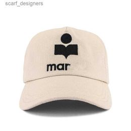 Ball Caps New Ball High Quality Street Fashion Baseball Hats Mens Womens Sports Caps Designer Letters Adjustable Fit Hat Marant Beanie Hats Y240409