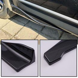 48CM Car Side Skirt Spoiler Protector for AUDI BMW E90 & 5/6 Universal Side Skirt Bumper Spoiler Splitter Protector