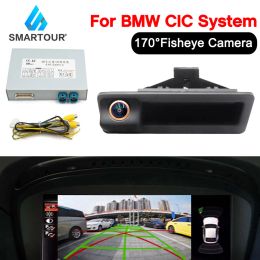 Car Camera CIC Interface For Bmw MINI Cooper Countryman Clubman R56 Parking System Retrofit Rear View For Original Display