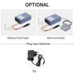 1 Set Battery Welding Machine Portable Current Adjustable Welders For 18650 Battery EU Plug