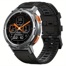 T2 Smartwatch 1.43" AMOLED Display, 5 ATM IP69K Waterproof/one-click Switch HIFI Wireless Talk/70 Sports Modes.