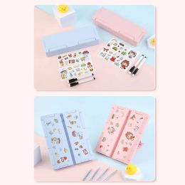 Stationary Desk Bookshelf Office Supplies Painting Calligraphy Books Holder Pencil Case Reading Stander Pencil Box Book Stander