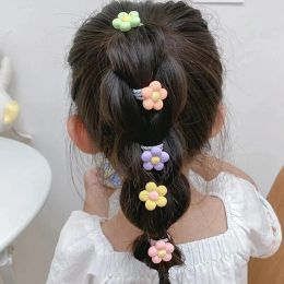 580Pcs Hair Accessories Set for Girls Candy Colours Elastic Hair Ties Children Ponytail Holders Rubber Band Baby Cute Headband