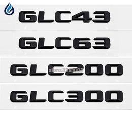 Car Styling For Mercedes Benz AMG GLC Class W253 GLC43 GLC63 GLC200 GLC300 Tail Rear Trunk Emblems Badge Logo Sticker5424007