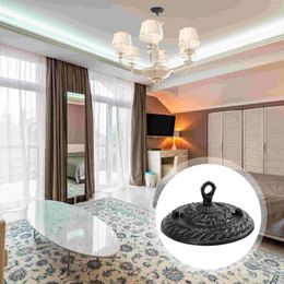 Ceiling Lights Chandelier Shade Hook Light Fixture Canopy Black Pendant Plate Hanger Hooks Mounting