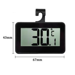 New Multi-Purpose Household Thermometer And Hygrometer Digital LCD Bedroom Basement Cold Storage Refrigerator Thermometer