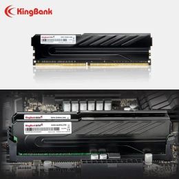 KingBank RAM DDR4 8GB 16GB 2666MHz 3200MHz 3600MHz XMP Memory Intel Heatsink Desktop Memory Support Motherboard DDR4