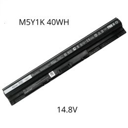 Batteries Genuine laptop battery M5Y1K 40WH K185W 1KFH3 W6D4J WYT3M For DELL Vostro 15 Inspiron 14 17 Latitude 14 E5470 notebook battery