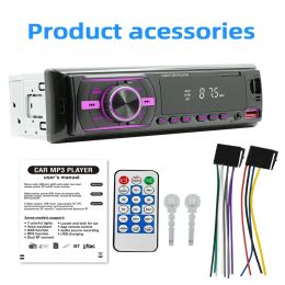 General Car Radio Bluetooth Automatic Radio Stereo 12V MP3 audio player Built-in AUX/FM/USB/BT support Find car voice Assistant