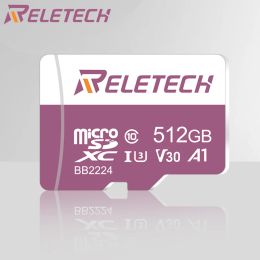 Cards Reletech 32GB 64GB 128GB 256GBU3 A1 TF card Micro SD card is used for driving recorder/mobile phone/camera/display