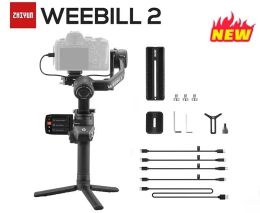 Stabilizers ZHIYUN Weebill 2 weebill s Gimbal Stabilizer for Camera DSLR Cameras 3Axis Handheld with Screen for Canon for Sony