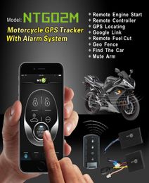 NTG02M motorcycle gps tracking gsm real time antitheft move alarm remote engine start fuel cut function by app and sms9340051