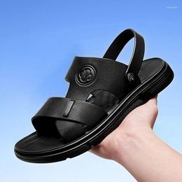 Sandals Classic Men Slippers Beach Shoes For Comfortable Walking Roman Sandalias Big Size Zapatos Hombre