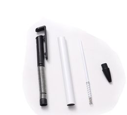 Sublimation Ballpoint Pens Aluminium Blank Ballpen Shrink Warp Pens Promotion School Office Writing Supplies1414086