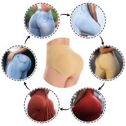 Women Body Shaper Buttocks Padded Panty Butt Lifter Hip Enhancer Underwear Tummy Control Panties Booty Pads Briefs Shapewear