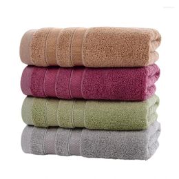 Towel 1PCS Bathroom Cotton Men Face Towels 34 76cm Thick Washcloth Solid For Women Bath Adults W019