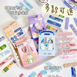 20pcs/lot Lovely Cute Band Aid Disposable Wound sticker kawaii First Aid Emergency Kit For Kids Children Adhesive Bandages