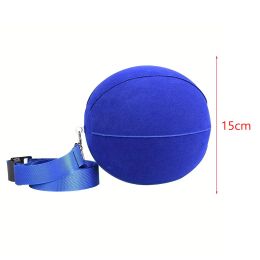 Golf Swing Trainer Ball Golf Smart Ball with Air Pump Outdoor Adjustable Lanyard Golf Swing Training Aid for Adult Golfer Player