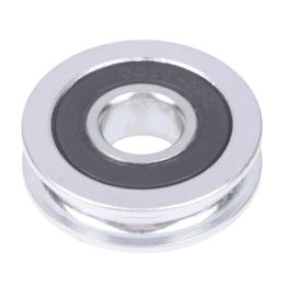 10*30*8mm U-groove Bearing Pulley With Grooved Non-Standard Concave Wheel Guide Wheel For 5mm Diameter Wire Pope Track