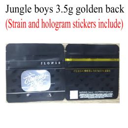 Packaging Smell Child Proof Bags 3.5g 7.0g OZ 1 Pound white Jungle Boys Resistant Jungleboys Stand Up Pouch for Dry Herb Flowers LL