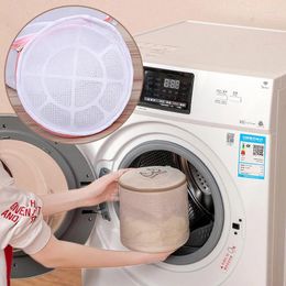 Laundry Bags 1Pcs Mesh Bag Wash Coarse Net Basket For Washing Machines Bra Underwear Socks