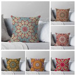 Pillow Fall Home Decor Autumn Living Room Throw Cover Sofa Boho Morocco45x45cm 45 50x50 60x60cm 40 40x40cm