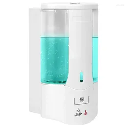 Liquid Soap Dispenser Retail Automatic Wall Mounted Sensor Refillable Hand Gel Touchless 3 Drop Volume Adjustment 450ML