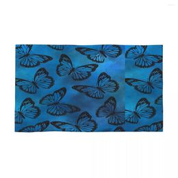 Towel Butterfly Ocean 40x70cm Face Wash Cloth Microfibre Fabrics Suitable For Picnic Holiday Gift