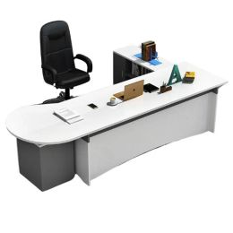 Storage Desktop Office Desk Corner Writing Stand Makeup Computer Console Office Desk Drafting Scrivania Angolare Furniture HDH