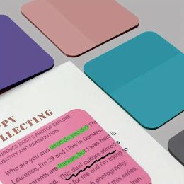 160 Sheets Colours Transparent Sticky Notes Waterproof Index Tabs Sticky Memo Stationery School Office Supplies