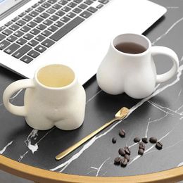 Mugs BuCup Creative Personalized Art BuCeramic Mug Coffee Cup Matte Drinking