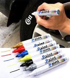 Paint Repair Maintenane Supplies Paint Cleaner Car Wheel Tyre Oily Painting Pen Auto Rubber Tyre Polishes Metal Permanent Marker G3998517