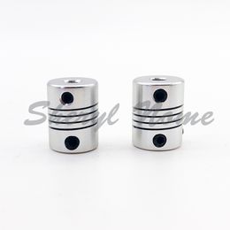 Top wire fixed elastic Aluminium alloy coupling, printer accessory code, coupling L: 23 D: 16 inner hole 2-8mm