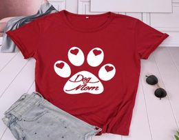 Women039s T Shirts Dog Mom Shirt Fashion Plus Size Women Harajuku Short Sleeve Mama Top Tee O Neck Cotton Mother Casual Female 6405897