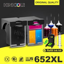 HINICOLE 652XL Ink Cartridge Replacement for HP 652 For HP652 Cartridge Deskjet Ink Advantage 5075 DeskJet 3788 3790 3835