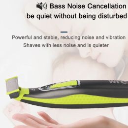 T Shaped Blade Electric Shaver for Men and Women Portable Full Body Trimmer USB Charging Razor for Beard Armpit for Washable