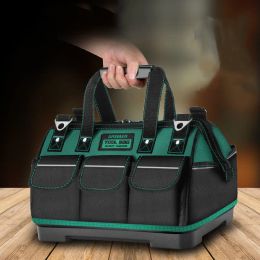 Wear-resistant Electrician Tool Bag Woodworking Repair Canvas Bag Thickened Durable Large-capacity Waterproof Storage Bag