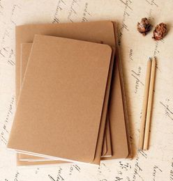Big A5 Kraft Notebook paper products Workbook Diary Office School Notebook Soft Cowhide Vintage Copybook Daily Memos Copy9792322