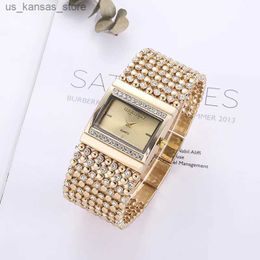 Wristwatches Women es Women Fashion 2020 Geneva Designer Ladies Luxury Brand Diamond Quartz Gold Wrist Gifts for Women240409