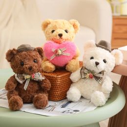 8 Styles Cute Teddy Bear Plush Toy Stuffed Fluffy Bear Doll Kawaii Soft Toy Lovers Wedding Gift