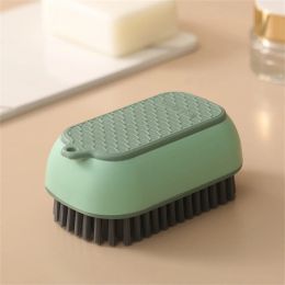 Ergonomic Plastic Laundry Brush Easy And Labor-saving Shoe Care Popular Laundry Brush Hanging Shoe Polishing Brush Convenient