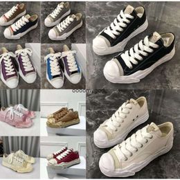 New Designer Casual Shoes Canvas Shoes Luxury MMY Womens Shoes Lace Sneakers New MMY Mason Mihara Yasuhiro Shoelace Frame Size35-45