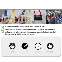 100pcs E4009 E4012 E4018 VE Tube insulating Ferrules crimp Terminal Block Cord End Terminals Cable wire Connector For AWG12 4mm2