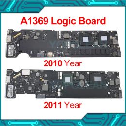 Motherboard Tested Original A1369 Motherboard 8202838A 8203023A For MacBook Air 13" Logic Board i5 i7 2GB 4GB Late 2010 Mid 2011