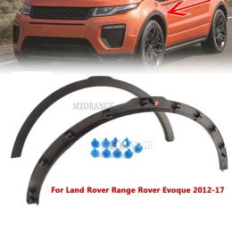 For Land Rover Range Rover Evoque 2012-2017 Front Car Wheel Arch Moulding Fender Eyebrows Wheel Arches car assecories