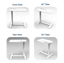 Factory OEM furniture modern living room side table office wooden metal computer desk in sofa home office