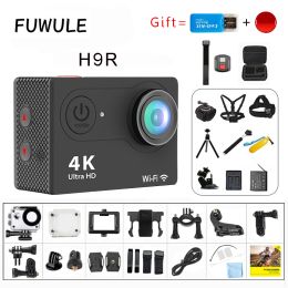 Kameras H9 / H9R EIS Action Camera Ultra HD 4K / 60fps WiFi 2,0 "170d Unterwasser wasserdicht