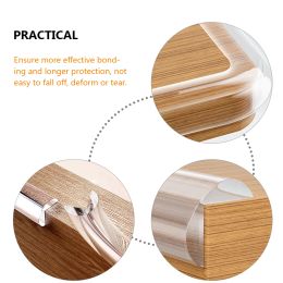 Protector Corner Edges Furniture Protectors Table Wall Clear Edge Baby Bumper Guard Bumpers Silicone Sill Window Cabinet Guards