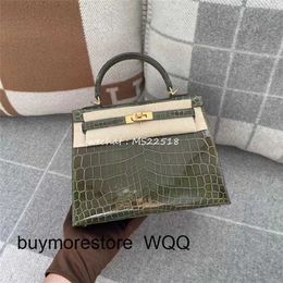 Designer Handbag 7a Genuine Leather Handmade Handbag bags 7Aquality Green NileqqYBNQ