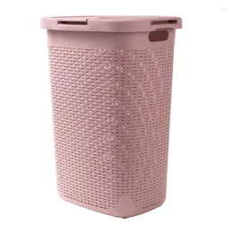 Laundry Bags Storage & Organization Mind Reader Basket Collection Slim Hamper 60 Liter (15kg/33lbs) Capacity